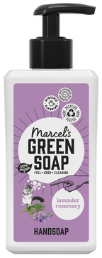 Marcel's Green Soap Handzeep lavendel & rozemarijn 250.00 Milliliter