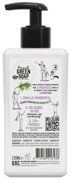 Marcel's Green Soap Handzeep lavendel & rozemarijn 250.00 Milliliter