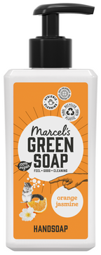 Marcel's Green Soap Handzeep sinaasappel & jasmijn 250.00 Milliliter
