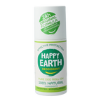 Happy Earth Pure deodorant roll-on unscented 75.00 Milliliter
