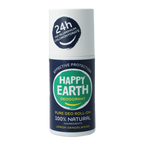 Happy Earth Pure deodorant roll-on men protect 75.00 Milliliter