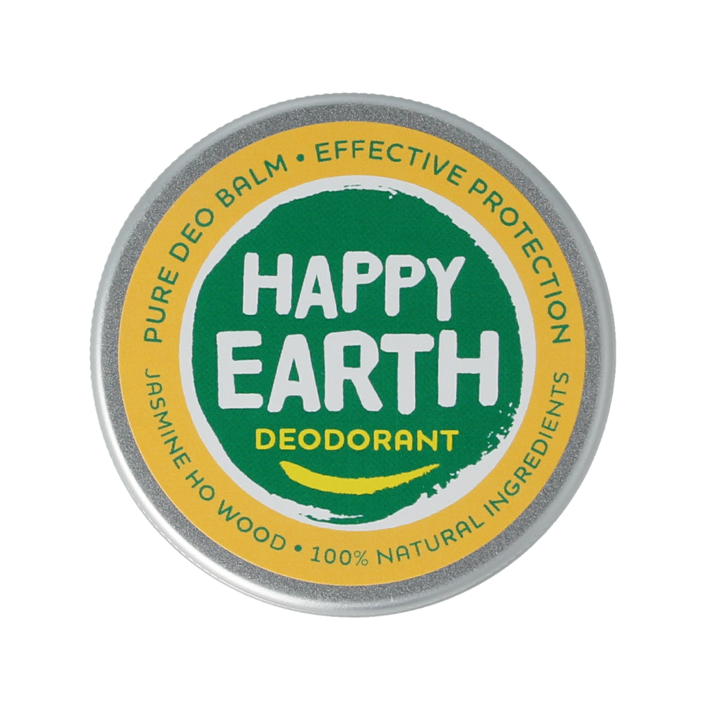 Happy Earth Deodorant balm jasmine ho wood 45.00 Gram