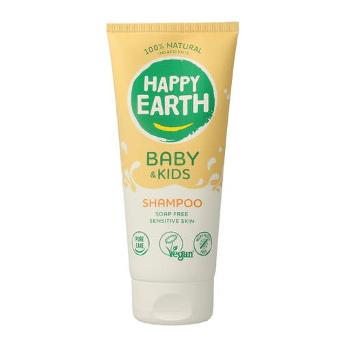 Happy Earth Shampoo voor baby & kids 200.00 Milliliter