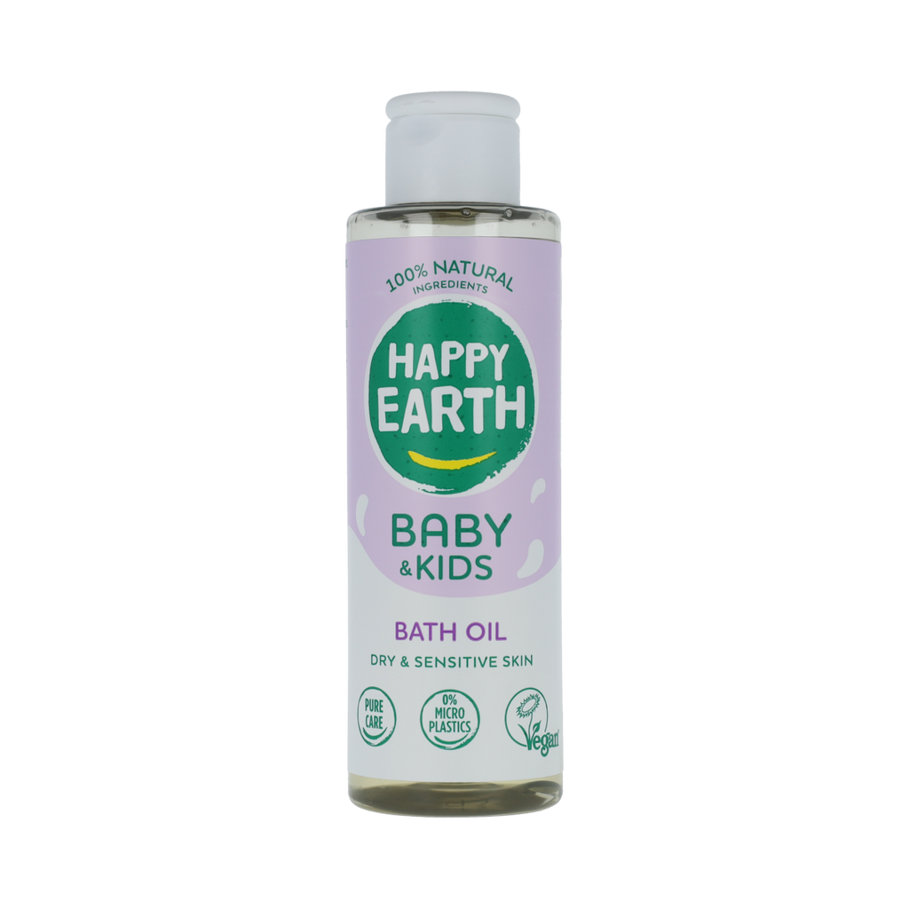 Happy Earth Baby & Kids bad Olie 150.00 Milliliter