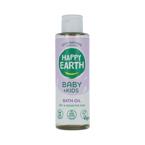 Happy Earth Baby & Kids bad Olie 150.00 Milliliter