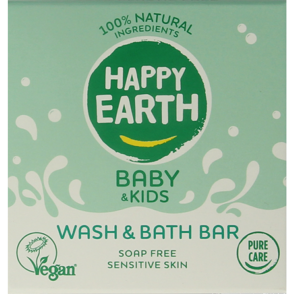 Happy Earth Was & bad bar baby & kids 50.00 Gram