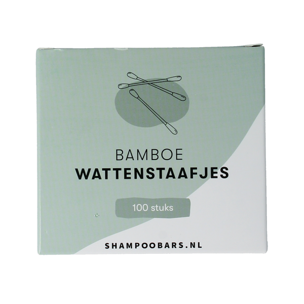 Shampoobars Bamboe wattenstaafjes 100.00 Stuks