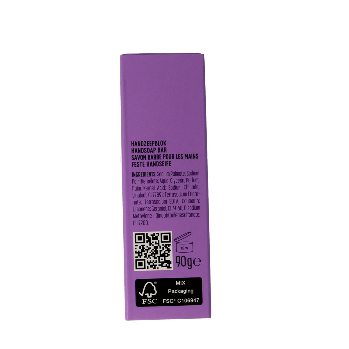 Marcel's Green Soap Handzeep bar lavender & rosemary 90.00 Gram