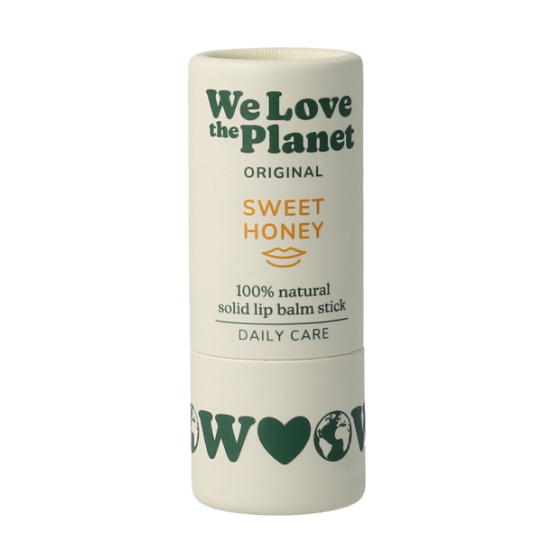 We Love The Planet Lipbalm sweet honey 4.90 Gram