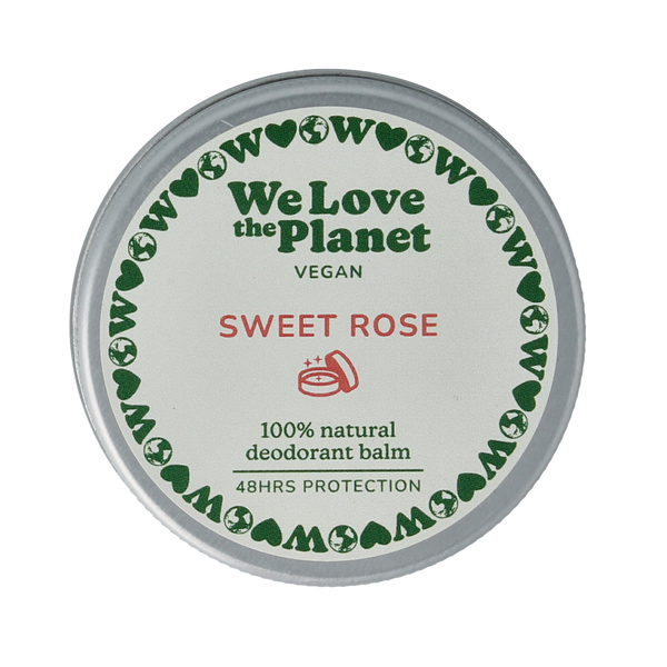 We Love The Planet Deodorant balm sweet rose vegan 35.00 Gram