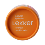 Lekker Company Natuurlijke lippenbalsem orange 8.00 Gram