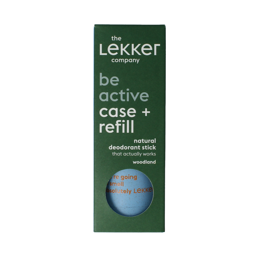 Lekker Company Deodorant refill starter be active 40.00 Gram