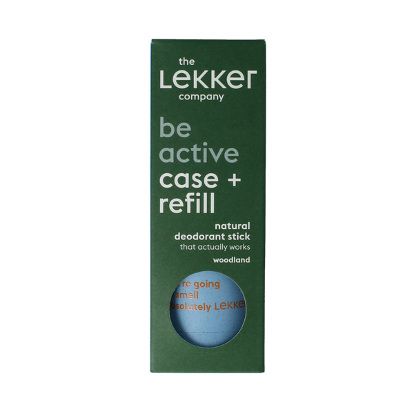 Lekker Company Deodorant refill starter be active 40.00 Gram
