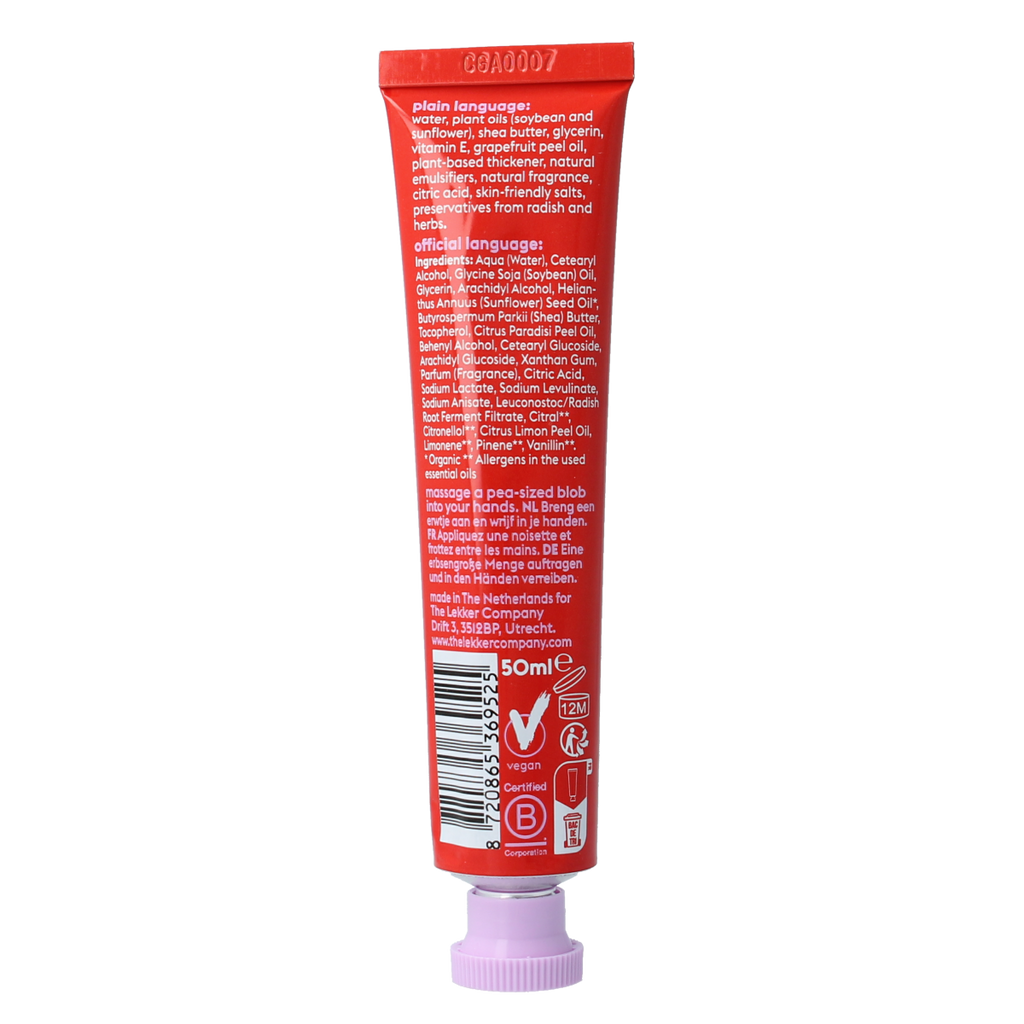 Lekker Company Handcreme touch me 50.00 Milliliter