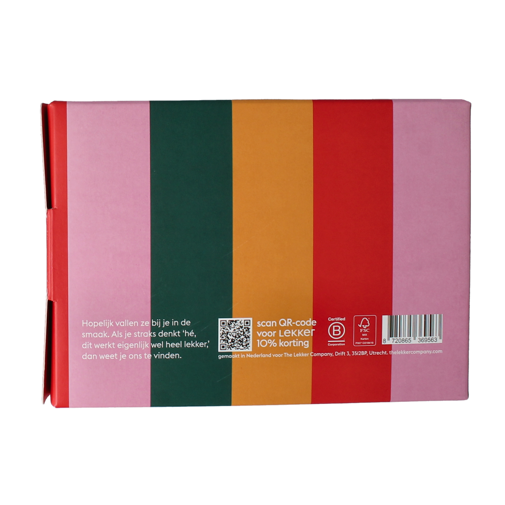 Lekker Company Giftset lekker hand deo & lip 1.00 Set
