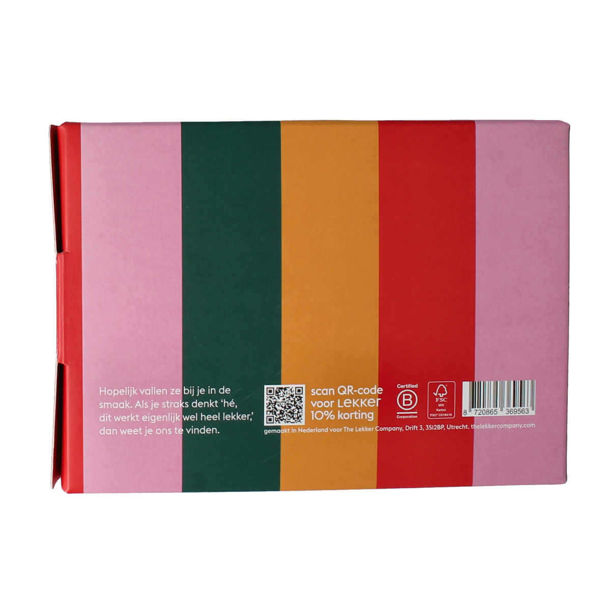 Lekker Company Giftset lekker hand deo & lip 1.00 Set