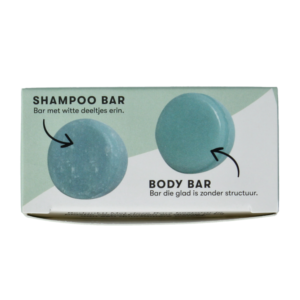 Shampoobars Mini shampoo & body bar eucalyptus & tea tree 20.00 Gram
