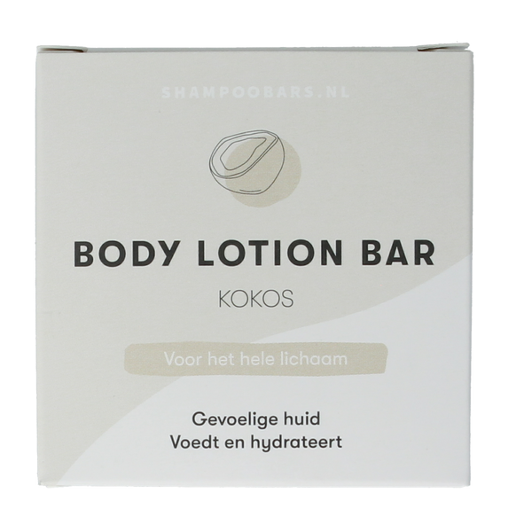 Shampoobars Body lotion bar kokos 45.00 Gram