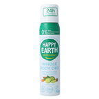 Happy Earth Deodorant bodyspray cedar lime 100.00 Milliliter