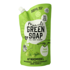 Marcel's Green Soap Afwasmiddel basilicum & vertivert gras navulling 500.00 Milliliter