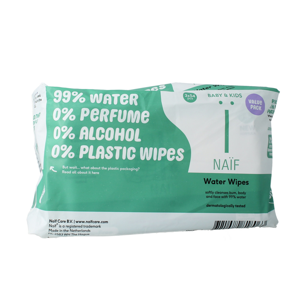 Naif Baby water wipes 3-pack 1.00 Set