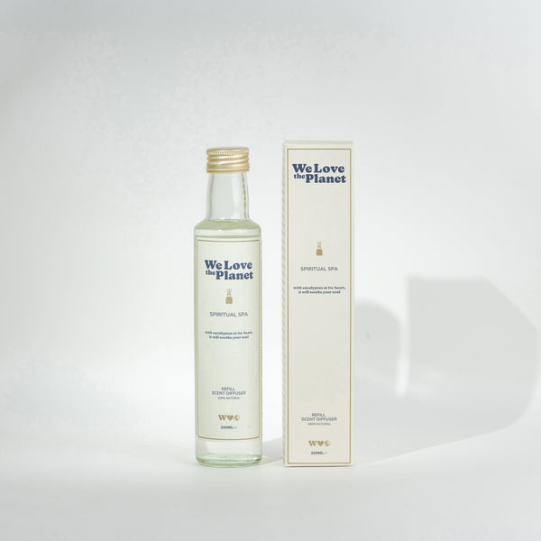 We Love The Planet Scent diffuser spiritual spa refill 250 Milliliter