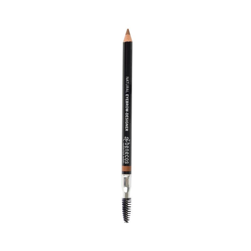 Benecos natural beauty Wenkbrauw potlood licht bruin 1 Stuks