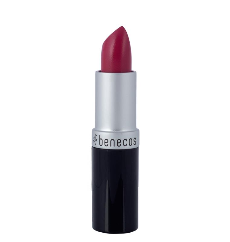 Benecos natural beauty Natural lipstick pink rose 1 Stuks