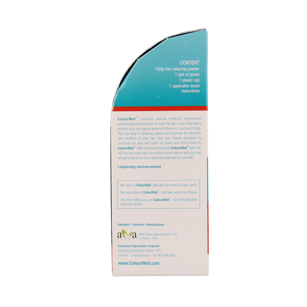 Colourwell 100% Natuurlijke haarkleur mahonie 100.00 Gram