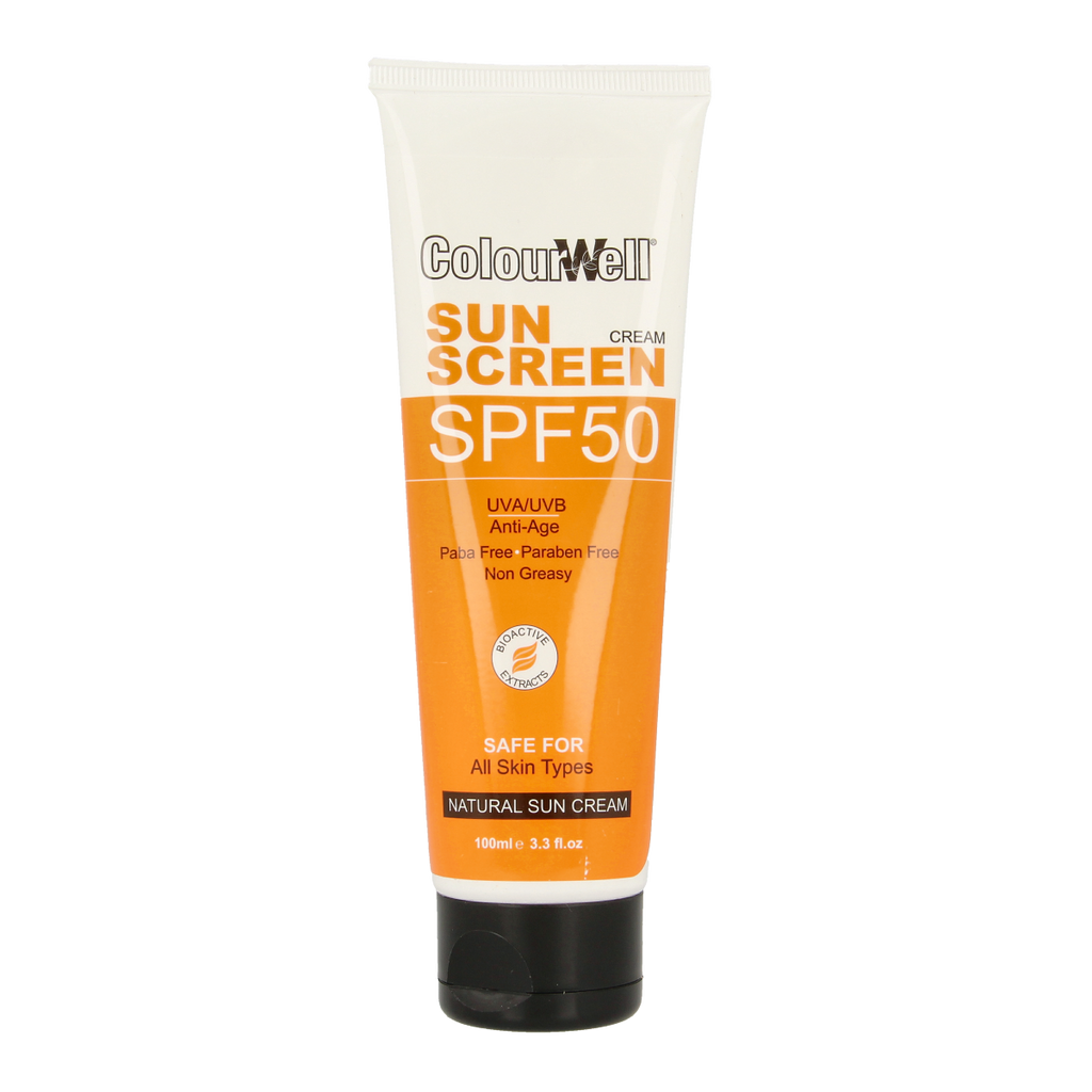 Colourwell Natuurlijke zonnecreme SPF50 100.00 Milliliter