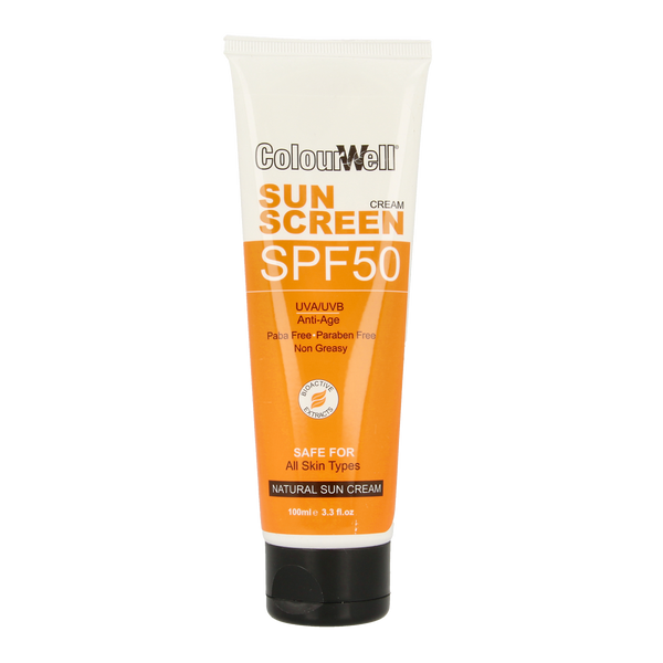 Colourwell Natuurlijke zonnecreme SPF50 100.00 Milliliter