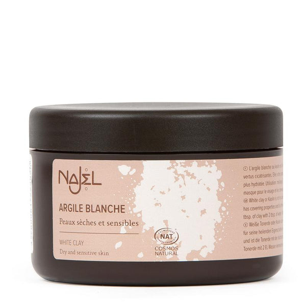 Najel Aleppo Aleppo gezichtsmasker witte klei 90.00 Gram