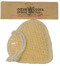 Aleppo Soap Co Loofa natuurspons hart 1.00 Stuks