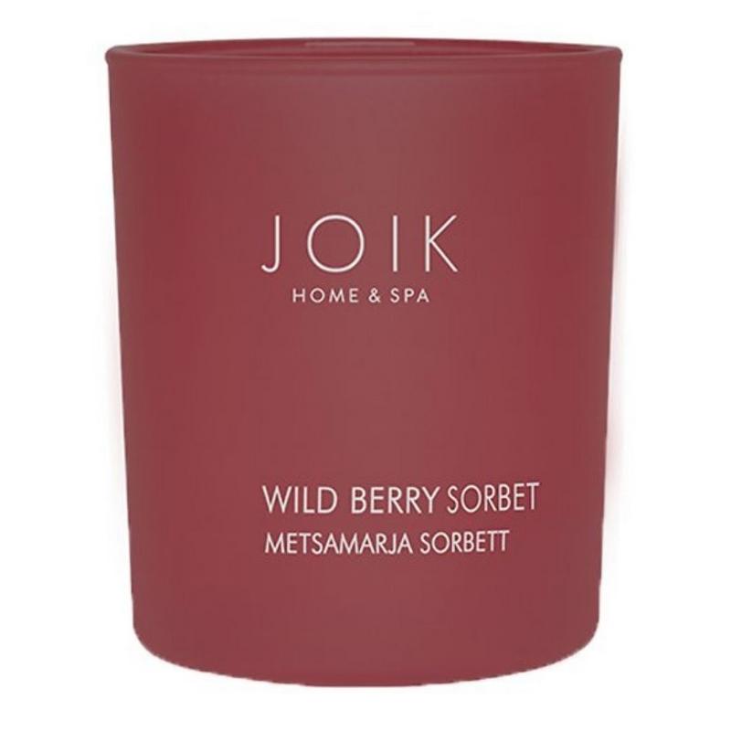 Joik Organics Geurkaars wild berry sorbet vegan 150.00 Gram