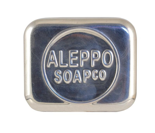 Aleppo Soap Co Zeepdoos aluminium leeg voor Aleppo zeep 1.00 Stuks