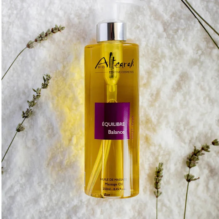 Altearah Masageolie balance violet bio 250.00 Milliliter extra image