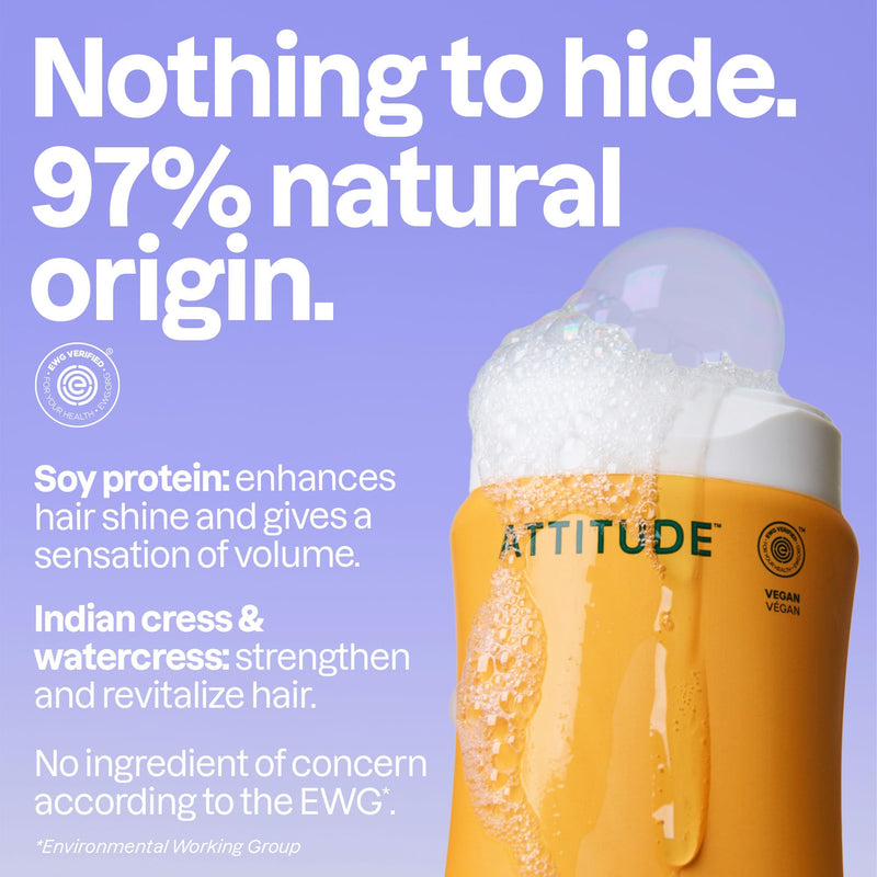 Attitude Shampoo super leaves vol & glans 473.00 Milliliter extra image