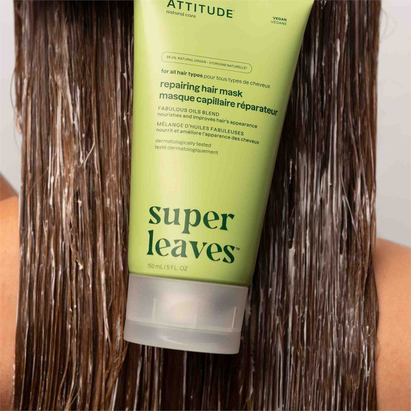 Attitude Super Leaves Restoring Hair Mask Fabulous Oils 150.00 Gram extra image