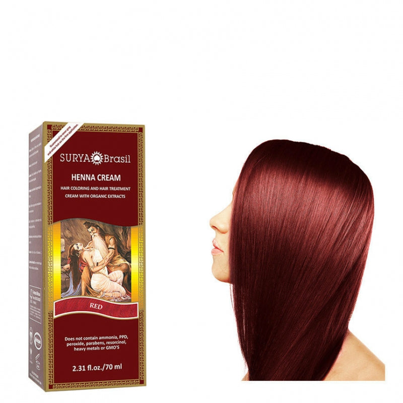 Surya Brasil Henna Hair Color Cream Red 70.00 Milliliter extra image