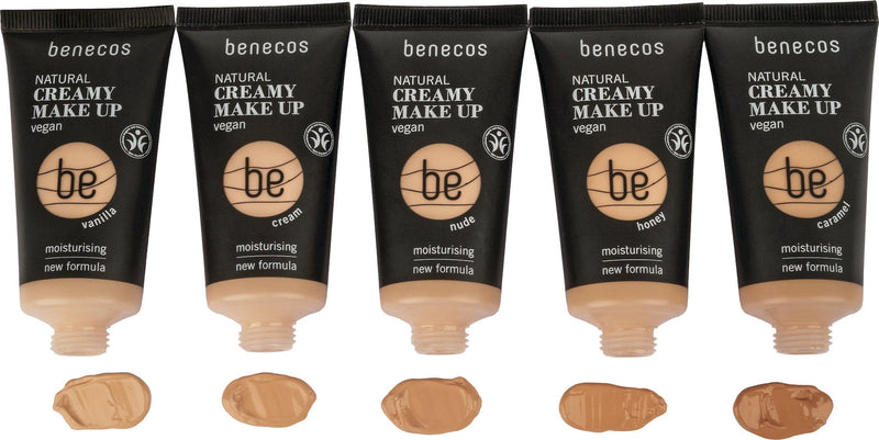 Benecos natural beauty Natural creamy make up foundation nude 30 Milliliters extra image
