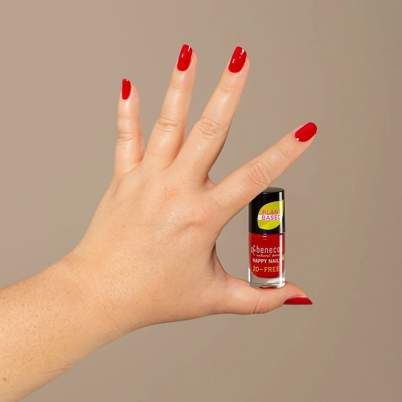 Benecos natural beauty Vegan nail polish vintage red 20-free plantbased 5.00 Milliliter extra image