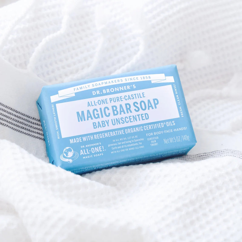 Dr Bronners Barsoap Baby Mild 140.00 Gram extra image