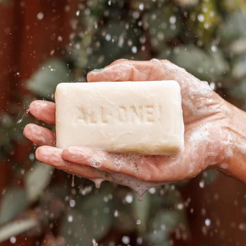 Dr Bronners Barsoap pepermunt 140.00 Gram extra image