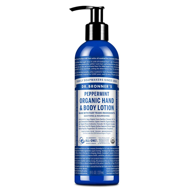 Dr. Bronner's Peppermint Body Lotion 240.00 Milliliter extra image