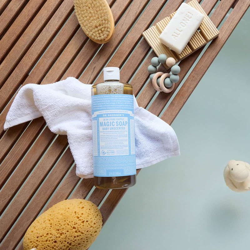 Dr Bronners Liquid soap baby mild 240.00 Milliliter extra image
