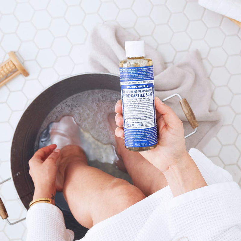 Dr Bronners Liquid soap peppermint 240.00 Milliliter extra image