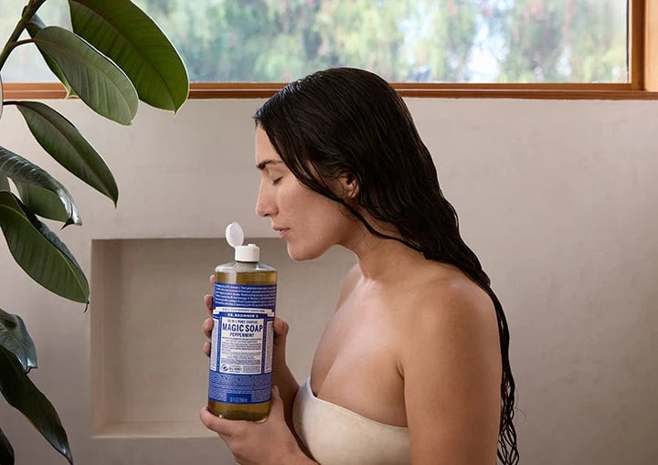 Dr. Bronner's Liquid Soap Peppermint 945.00 Milliliters extra image