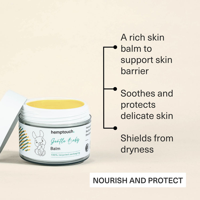 Hemptouch Gentle baby balm 50.00 Milliliter extra image