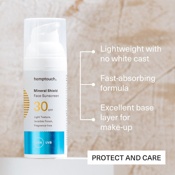 Hemptouch Mineral Shield Face Sunscreen SPF30 50 Milliliter extra image