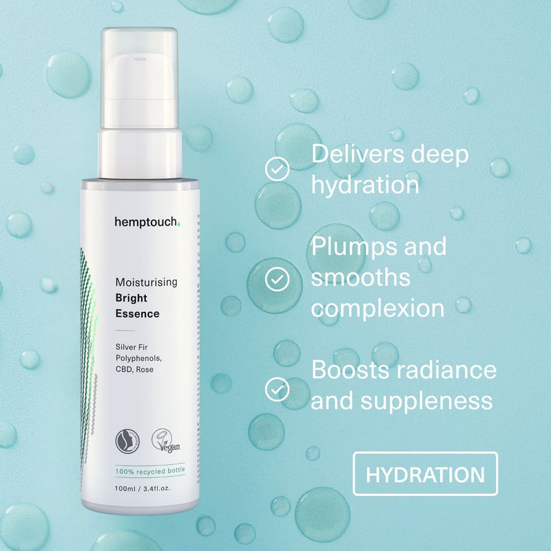 Hemptouch Moisturizing Bright Essence 100 Milliliter extra image